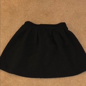 Black skater skirt